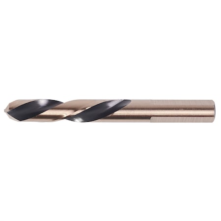R W Thompson KnKut 1/4 Fractional Short Stubby Length Left Hand Drill Bit KK7-1/4-LH